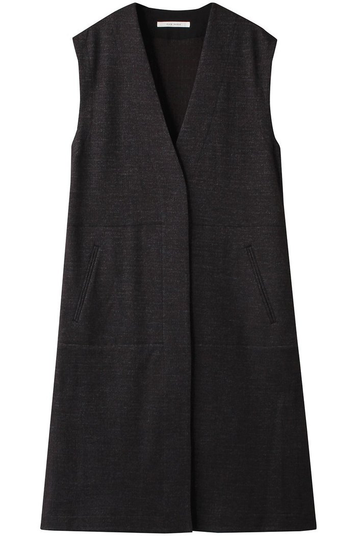 【プレインピープル/PLAIN PEOPLE】のツイードロングベスト インテリア・キッズ・メンズ・レディースファッション・服の通販 founy(ファニー) https://founy.com/ ファッション Fashion レディースファッション Fashion for Women アウター Coat / Outerwear Collection レディースジャケット・軽アウター Jackets シンプル Simple, Minimal ジャケット Jacket, Outerwear ツイード Twill, Twill Weave ベスト Vest, Waistcoat 無地 Plain, Solid Color 秋 Autumn A/W・秋冬 Autumn/Winter |ID: prp329100004857957 ipo3291000000035883564