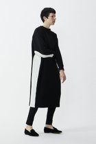 【プレインピープル/PLAIN PEOPLE】のコットンスムースボトルネックワンピース 人気、トレンドファッション・服の通販 founy(ファニー) ファッション Fashion レディースファッション Fashion for Women ワンピース Dresses チュニック Tunic Tops & Dresses チュニック Tunic, Long Top 再入荷 Restock / Back in Stock thumbnail ブラック|ID: prp329100004857958 ipo3291000000035883587