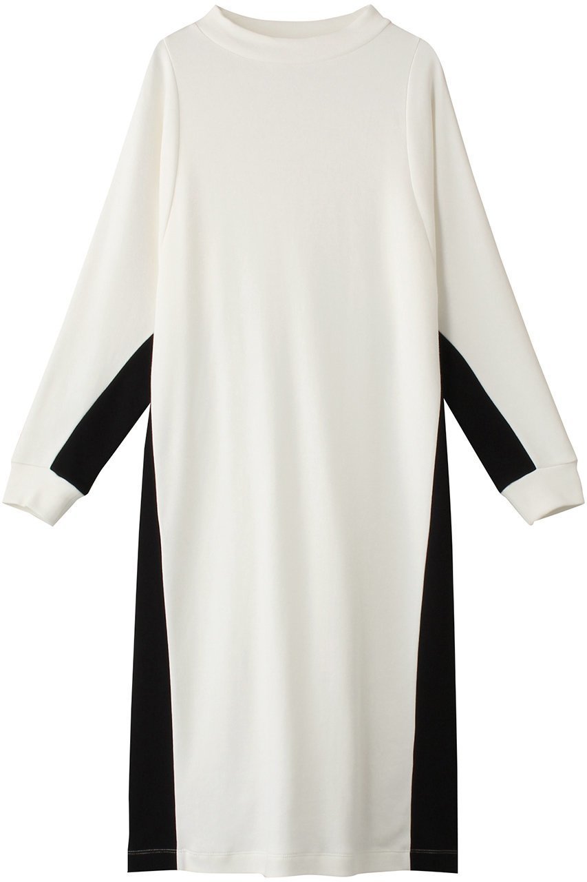 【プレインピープル/PLAIN PEOPLE】のコットンスムースボトルネックワンピース インテリア・キッズ・メンズ・レディースファッション・服の通販 founy(ファニー) 　ファッション　Fashion　レディースファッション　Fashion for Women　ワンピース　Dresses　チュニック　Tunic Tops & Dresses　チュニック　Tunic, Long Top　再入荷　Restock / Back in Stock　オフホワイト|ID: prp329100004857958 ipo3291000000035883588