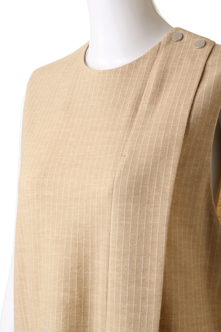 【プレインピープル/PLAIN PEOPLE】のチョークストライプワンピース 人気、トレンドファッション・服の通販 founy(ファニー) 　ファッション　Fashion　レディースファッション　Fashion for Women　ワンピース　Dresses　チュニック　Tunic Tops & Dresses　インナー　Innerwear　ストレート　Straight, Straight Cut　チュニック　Tunic, Long Top　ロング　Long, Long-Length　再入荷　Restock / Back in Stock　other-5|ID: prp329100004857960 ipo3291000000035883607