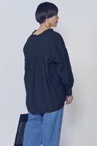 【プルミエ アロンディスモン/1er Arrondissement】のモダールナイロンシルクスキッパーブラウス ブラック|ID: prp329100004857967 ipo3291000000036231490