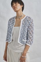 【ウィムガゼット/Whim Gazette】の【GEMINI】ハンドニットカーディガン スカイブルー|ID: prp329100004857969 ipo3291000000035883679