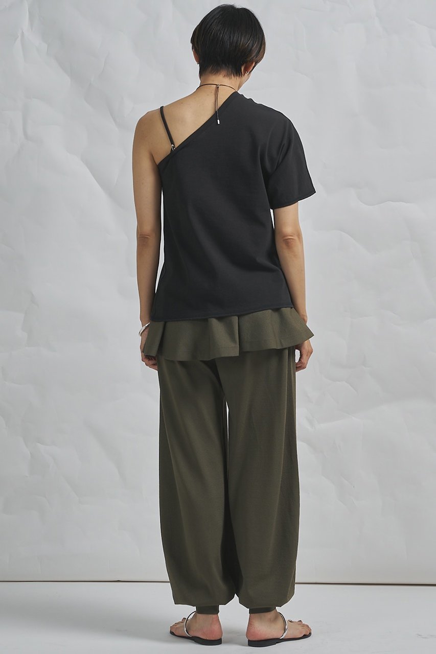 【ウィムガゼット/Whim Gazette】の【GEMINI】レイヤードニットパンツ 人気、トレンドファッション・服の通販 founy(ファニー) 　ファッション　Fashion　レディースファッション　Fashion for Women　パンツ　Pants & Trousers　2026年　2026　ストレッチ　Stretch, Stretchy Fabric　セパレート　Separate, Two-Piece　フォルム　Silhouette, Form　ペプラム　Peplum, Flared Hem　ミニスカート　Mini Skirt, Short Skirt　ロング　Long, Long-Length　ワーク　Workwear, Utility Style　夏　Summer　春　Spring　S/S・春夏　SS, Spring/Summer, Warm Season　other-4|ID: prp329100004857972 ipo3291000000035883708