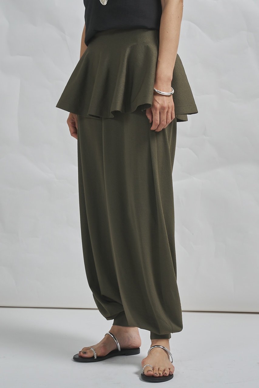 【ウィムガゼット/Whim Gazette】の【GEMINI】レイヤードニットパンツ 人気、トレンドファッション・服の通販 founy(ファニー) 　ファッション　Fashion　レディースファッション　Fashion for Women　パンツ　Pants & Trousers　2026年　2026　ストレッチ　Stretch, Stretchy Fabric　セパレート　Separate, Two-Piece　フォルム　Silhouette, Form　ペプラム　Peplum, Flared Hem　ミニスカート　Mini Skirt, Short Skirt　ロング　Long, Long-Length　ワーク　Workwear, Utility Style　夏　Summer　春　Spring　S/S・春夏　SS, Spring/Summer, Warm Season　other-6|ID: prp329100004857972 ipo3291000000035883710