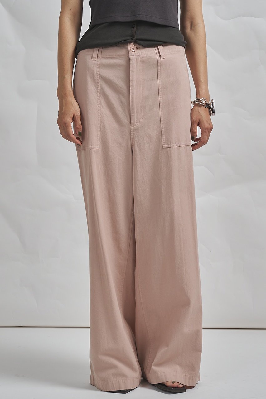 【ウィムガゼット/Whim Gazette】の【GEMINI】製品染めパンツ インテリア・キッズ・メンズ・レディースファッション・服の通販 founy(ファニー) 　ファッション　Fashion　レディースファッション　Fashion for Women　パンツ　Pants & Trousers　2026年　2026　おすすめ　Recommended / Our Picks　オックス　Oxford Fabric　ストリング　String, Drawstring　セットアップ　Set-Up, Coordinated Outfit　ワイド　Wide, Wide Fit　ヴィンテージ　Vintage Style　夏　Summer　春　Spring　S/S・春夏　SS, Spring/Summer, Warm Season　ピンク|ID: prp329100004857973 ipo3291000000035883713