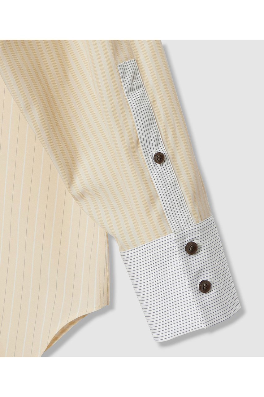 【アルアバイル/allureville】の【WEB・一部店舗別注】クレイジーストライプシャツ 人気、トレンドファッション・服の通販 founy(ファニー) ファッション Fashion レディースファッション Fashion for Women トップス・カットソー Cut & Sew Tops シャツ・ブラウス・オフィスカジュアル Elegant Blouses & Button-Ups 2026年 2026 おすすめ Recommended / Our Picks ショルダー Shoulder, Shoulder Strap スリーブ Sleeve, Long Sleeve / Short Sleeve デニム Denim, Jeans Material ドロップ Drop Shoulder, Dropped Style パターン Pattern, Design Print パッチ Patch, Appliqué ボトム Bottoms, Lower Wear ポケット Pocket, Pocket Detail マニッシュ Mannish, Boyish ロング Long, Long-Length 別注 Limited Edition, Custom Order 夏 Summer 春 Spring S/S・春夏 SS, Spring/Summer, Warm Season other-5|ID: prp329100004858102 ipo3291000000035890459