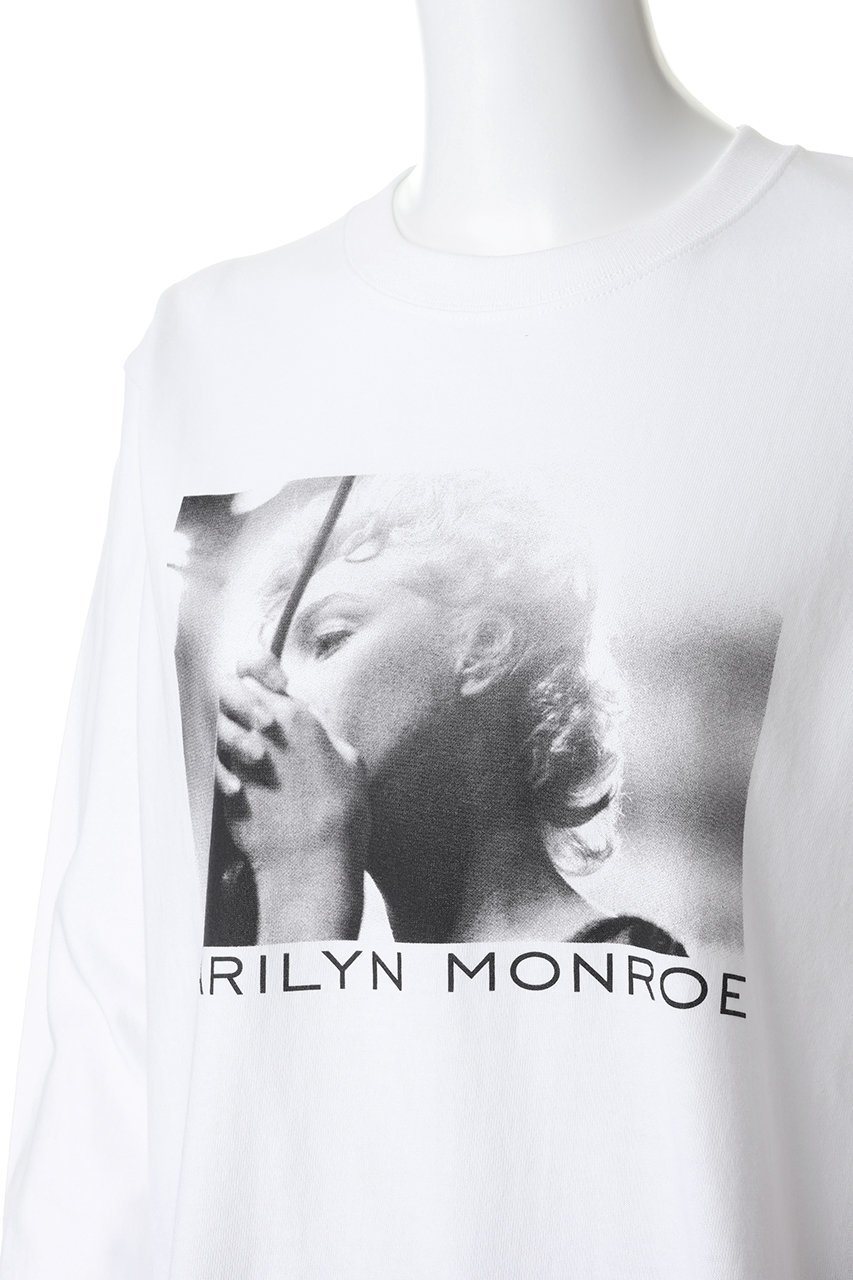 【エリオポール/heliopole】の【GOOD ROCK SPEED】Marilyn Monroe LS Tシャツ 人気、トレンドファッション・服の通販 founy(ファニー) ファッション Fashion レディースファッション Fashion for Women トップス・カットソー Cut & Sew Tops シャツ・ブラウス・オフィスカジュアル Elegant Blouses & Button-Ups ロングTシャツ・Tシャツ Longline T-Shirts & Tees カットソー・ベーシックTシャツ Cut-and-Sewn Tops / Stretch Tees & Basics 2026年 2026 グラフィック Graphic, Graphic Design スタイリッシュ Stylish, Fashionable スリーブ Sleeve, Long Sleeve / Short Sleeve フロント Front, Front Design プリント Print, Printed Pattern ロング Long, Long-Length 夏 Summer 春 Spring S/S・春夏 SS, Spring/Summer, Warm Season other-5|ID: prp329100004858111 ipo3291000000035890530