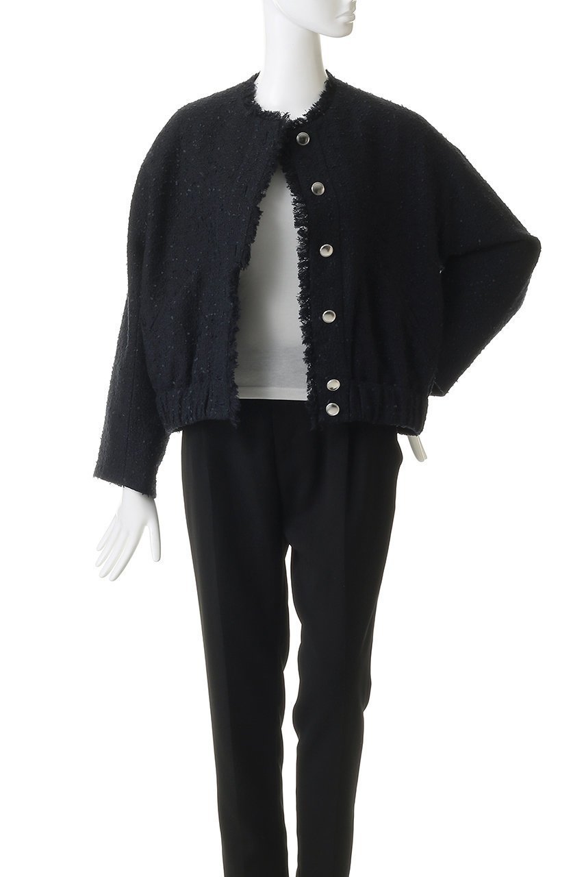 【エリオポール/heliopole】のツイードブルゾン 人気、トレンドファッション・服の通販 founy(ファニー) 　ファッション　Fashion　レディースファッション　Fashion for Women　アウター　Coat / Outerwear Collection　レディースジャケット・軽アウター　Jackets　ブルゾンジャケット・スポーティアウター　Blouson Jackets　2026年　2026　ジャケット　Jacket, Outerwear　スリーブ　Sleeve, Long Sleeve / Short Sleeve　ツイード　Twill, Twill Weave　フリンジ　Fringe, Tassel　ブルゾン　Blouson, Bomber Jacket　メタル　Metal, Metal Parts　ロング　Long, Long-Length　夏　Summer　春　Spring　S/S・春夏　SS, Spring/Summer, Warm Season　other-7|ID: prp329100004858113 ipo3291000000035890542