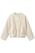 【エリオポール/heliopole】のツイードブルゾン アイボリー|ID: prp329100004858113 ipo3291000000036102893