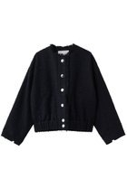 【エリオポール/heliopole】のツイードブルゾン ネイビー|ID: prp329100004858113 ipo3291000000036102894