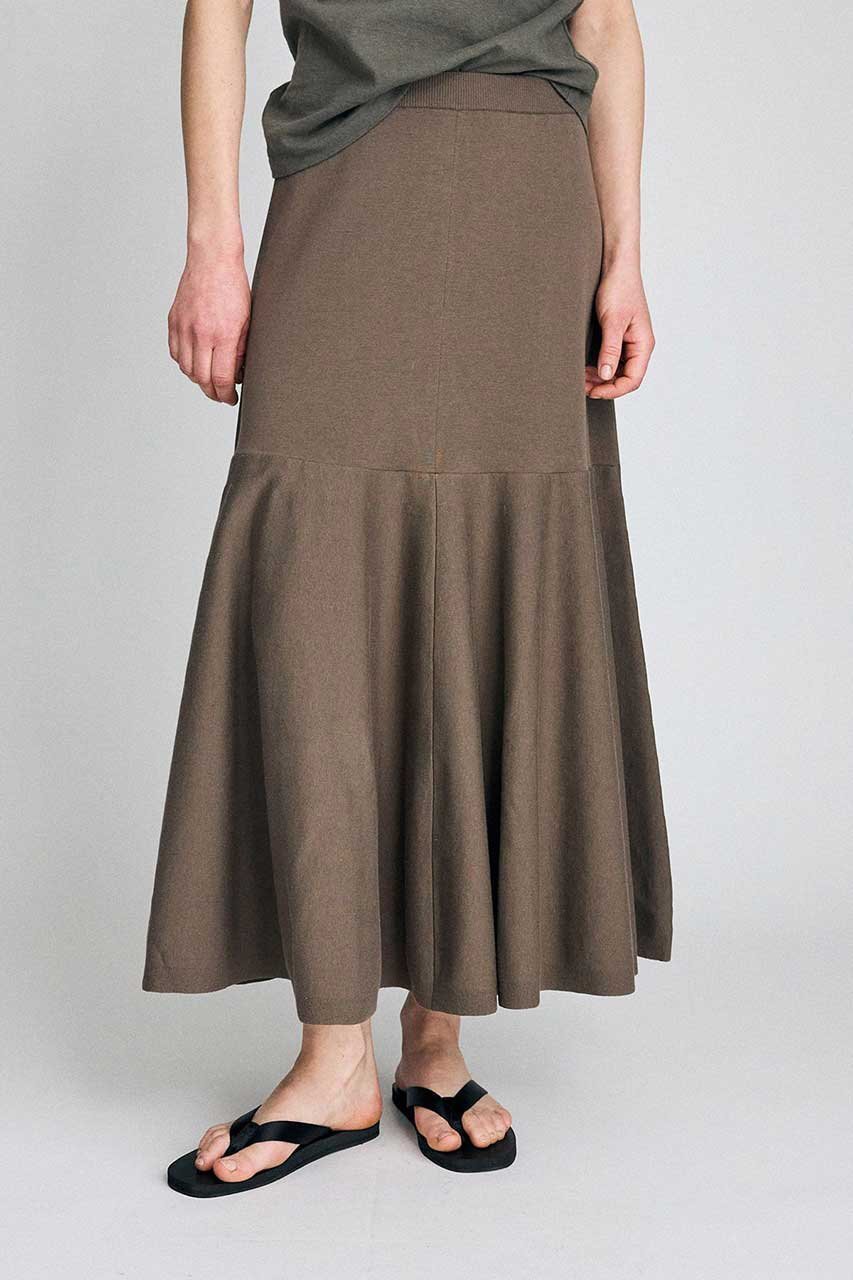【ブリル/BRILL】の【raspail】フレアスカート インテリア・キッズ・メンズ・レディースファッション・服の通販 founy(ファニー) ファッション Fashion レディースファッション Fashion for Women スカート Skirts Aライン・フレアスカート A-Line & Flared Skirts ロングスカート Long Skirts / Maxi & Midi Skirts 2026年 2026 コレクション Collection, Seasonal Line フレア Flare, Flared ベーシック Basic, Essential モダン Modern, Contemporary ロング Long, Long-Length エレガント 上品 Elegant 夏 Summer 春 Spring S/S・春夏 SS, Spring/Summer, Warm Season カーキ|ID: prp329100004858117 ipo3291000000035890554