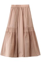 【アナイ/ANAYI】のタフタサイドティアードスカート 人気、トレンドファッション・服の通販 founy(ファニー) ファッション Fashion レディースファッション Fashion for Women スカート Skirts ティアードスカート Tiered Skirts ロングスカート Long Skirts / Maxi & Midi Skirts 2026年 2026 タフタ Taffeta, Structured Fabric ティアード Tiered, Tiered Style フェミニン Feminine, Girly フレア Flare, Flared ロング Long, Long-Length エレガント 上品 Elegant 夏 Summer 春 Spring S/S・春夏 SS, Spring/Summer, Warm Season thumbnail ピンクベージュ|ID: prp329100004858120 ipo3291000000035890578