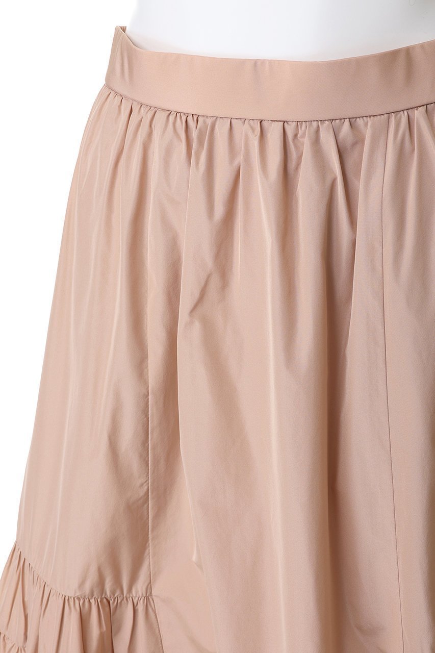 【アナイ/ANAYI】のタフタサイドティアードスカート 人気、トレンドファッション・服の通販 founy(ファニー) 　ファッション　Fashion　レディースファッション　Fashion for Women　スカート　Skirts　ティアードスカート　Tiered Skirts　ロングスカート　Long Skirts / Maxi & Midi Skirts　2026年　2026　タフタ　Taffeta, Structured Fabric　ティアード　Tiered, Tiered Style　フェミニン　Feminine, Girly　フレア　Flare, Flared　ロング　Long, Long-Length　エレガント 上品　Elegant　夏　Summer　春　Spring　S/S・春夏　SS, Spring/Summer, Warm Season　other-5|ID: prp329100004858120 ipo3291000000035890585