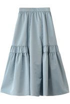 【アナイ/ANAYI】のタフタサイドティアードスカート ミントグリーン|ID: prp329100004858120 ipo3291000000036382264