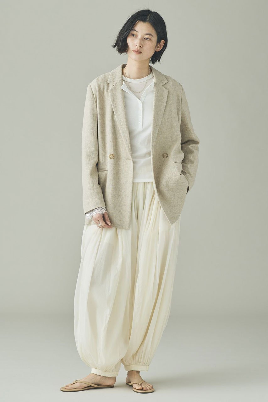 【カレンソロジー/Curensology】のパナマジャケット 人気、トレンドファッション・服の通販 founy(ファニー) 　ファッション　Fashion　レディースファッション　Fashion for Women　アウター　Coat / Outerwear Collection　レディースジャケット・軽アウター　Jackets　2026年　2026　シンプル　Simple, Minimal　ジャケット　Jacket, Outerwear　ダブル　Double, Double-Breasted　メッシュ　Mesh, Net Fabric　リネン　Linen, Linen Fabric　夏　Summer　春　Spring　S/S・春夏　SS, Spring/Summer, Warm Season　other-5|ID: prp329100004858122 ipo3291000000035890594