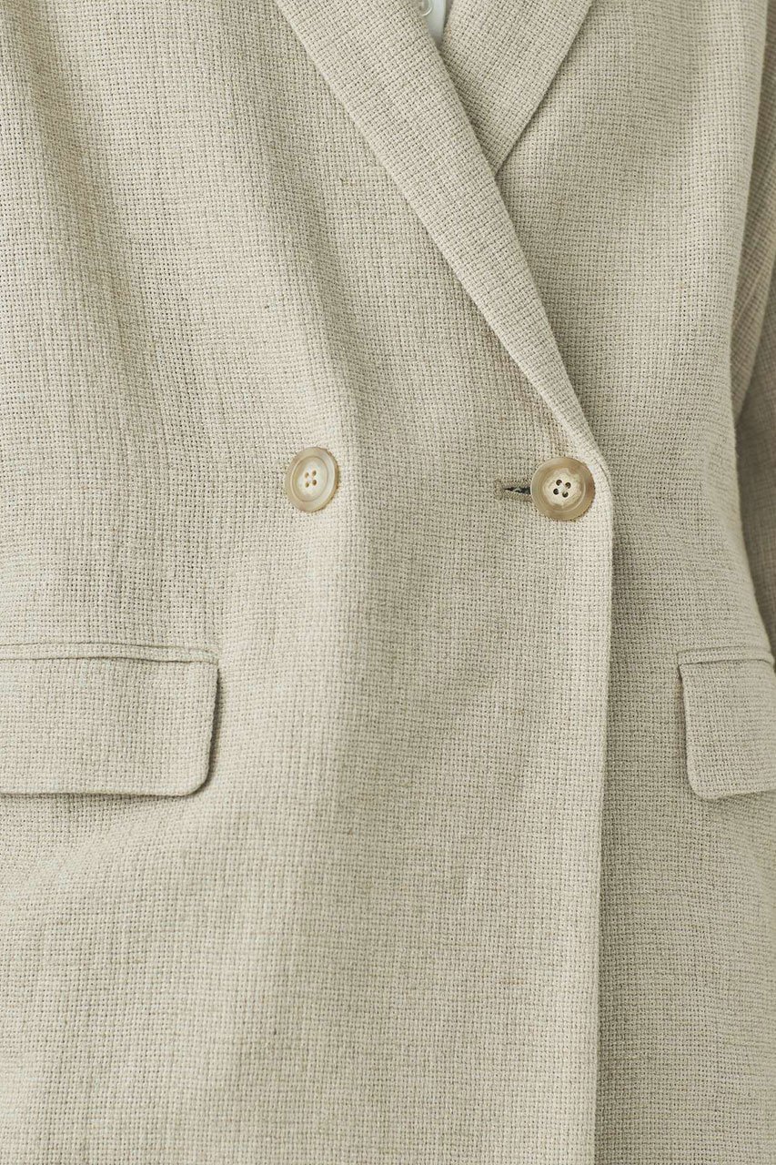 【カレンソロジー/Curensology】のパナマジャケット 人気、トレンドファッション・服の通販 founy(ファニー) 　ファッション　Fashion　レディースファッション　Fashion for Women　アウター　Coat / Outerwear Collection　レディースジャケット・軽アウター　Jackets　2026年　2026　シンプル　Simple, Minimal　ジャケット　Jacket, Outerwear　ダブル　Double, Double-Breasted　メッシュ　Mesh, Net Fabric　リネン　Linen, Linen Fabric　夏　Summer　春　Spring　S/S・春夏　SS, Spring/Summer, Warm Season　other-8|ID: prp329100004858122 ipo3291000000035890597