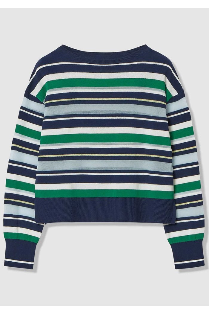 【アルアバイル/allureville】の異素材MIXマルチボーダープルオーバー インテリア・キッズ・メンズ・レディースファッション・服の通販 founy(ファニー) https://founy.com/ ファッション Fashion レディースファッション Fashion for Women トップス・カットソー Cut & Sew Tops ニット Knit Tops & Sweaters カジュアルプルオーバー・ニットトップス Pullovers & Knit Tops / Casual Pullovers 2026年 2026 おすすめ Recommended / Our Picks インナー Innerwear ストール Stole, Wrap セーター Sweater, Knitwear テクスチャー Texture, Textured Fabric トレンド Trend, Trending Now ボーダー Border, Stripe 夏 Summer 春 Spring S/S・春夏 SS, Spring/Summer, Warm Season |ID: prp329100004858123 ipo3291000000035890598