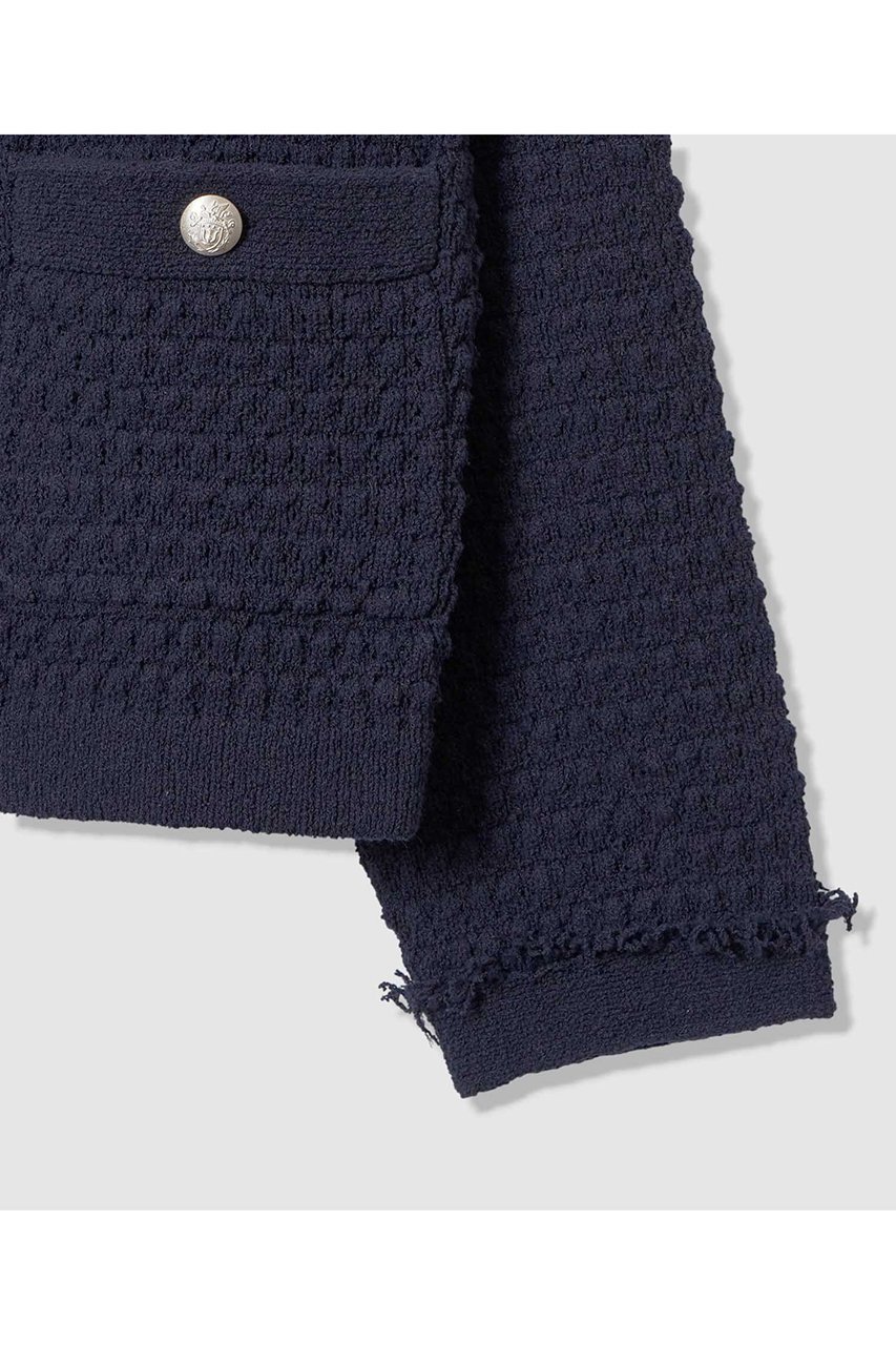 【アルアバイル/allureville】のニットツィードジャケット 人気、トレンドファッション・服の通販 founy(ファニー) 　ファッション　Fashion　レディースファッション　Fashion for Women　アウター　Coat / Outerwear Collection　レディースジャケット・軽アウター　Jackets　2026年　2026　エレガント 上品　Elegant　ジャケット　Jacket, Outerwear　デニム　Denim, Jeans Material　ドロップ　Drop Shoulder, Dropped Style　フリンジ　Fringe, Tassel　ミドル　Middle Length, Mid Height　リラックス　Relax, Relaxed Fit　夏　Summer　定番　Standard, Basic Item　春　Spring　S/S・春夏　SS, Spring/Summer, Warm Season　other-4|ID: prp329100004858124 ipo3291000000035890618