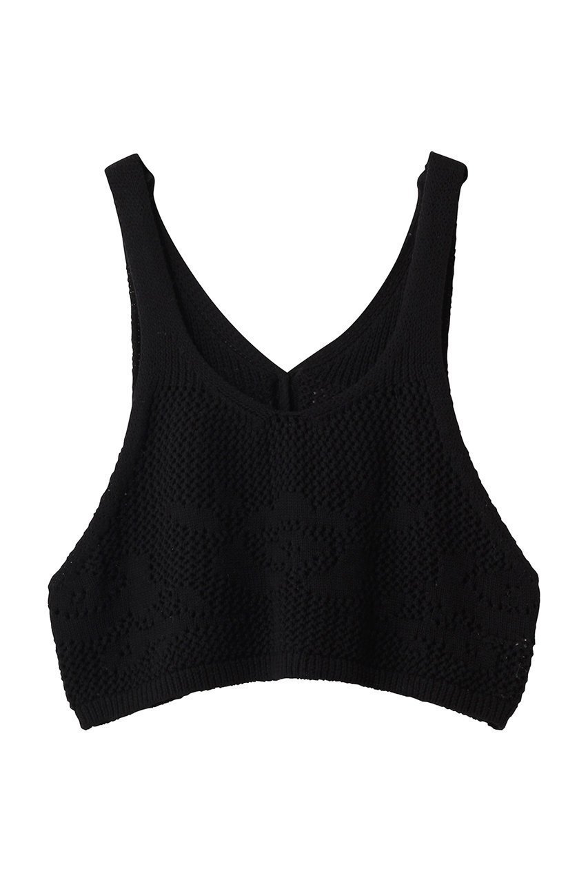 【ミディウミ/MidiUmi】の2way needle work vest ベスト インテリア・キッズ・メンズ・レディースファッション・服の通販 founy(ファニー) 　ファッション　Fashion　レディースファッション　Fashion for Women　アウター　Coat / Outerwear Collection　レディースジャケット・軽アウター　Jackets　2026年　2026　カットソー　Cut and Sewn Top　ジャケット　Jacket, Outerwear　トレンド　Trend, Trending Now　フラワー　Flower, Floral　ベスト　Vest, Waistcoat　メッシュ　Mesh, Net Fabric　モチーフ　Motif, Design Theme　夏　Summer　春　Spring　S/S・春夏　SS, Spring/Summer, Warm Season　black|ID: prp329100004858133 ipo3291000000035890709