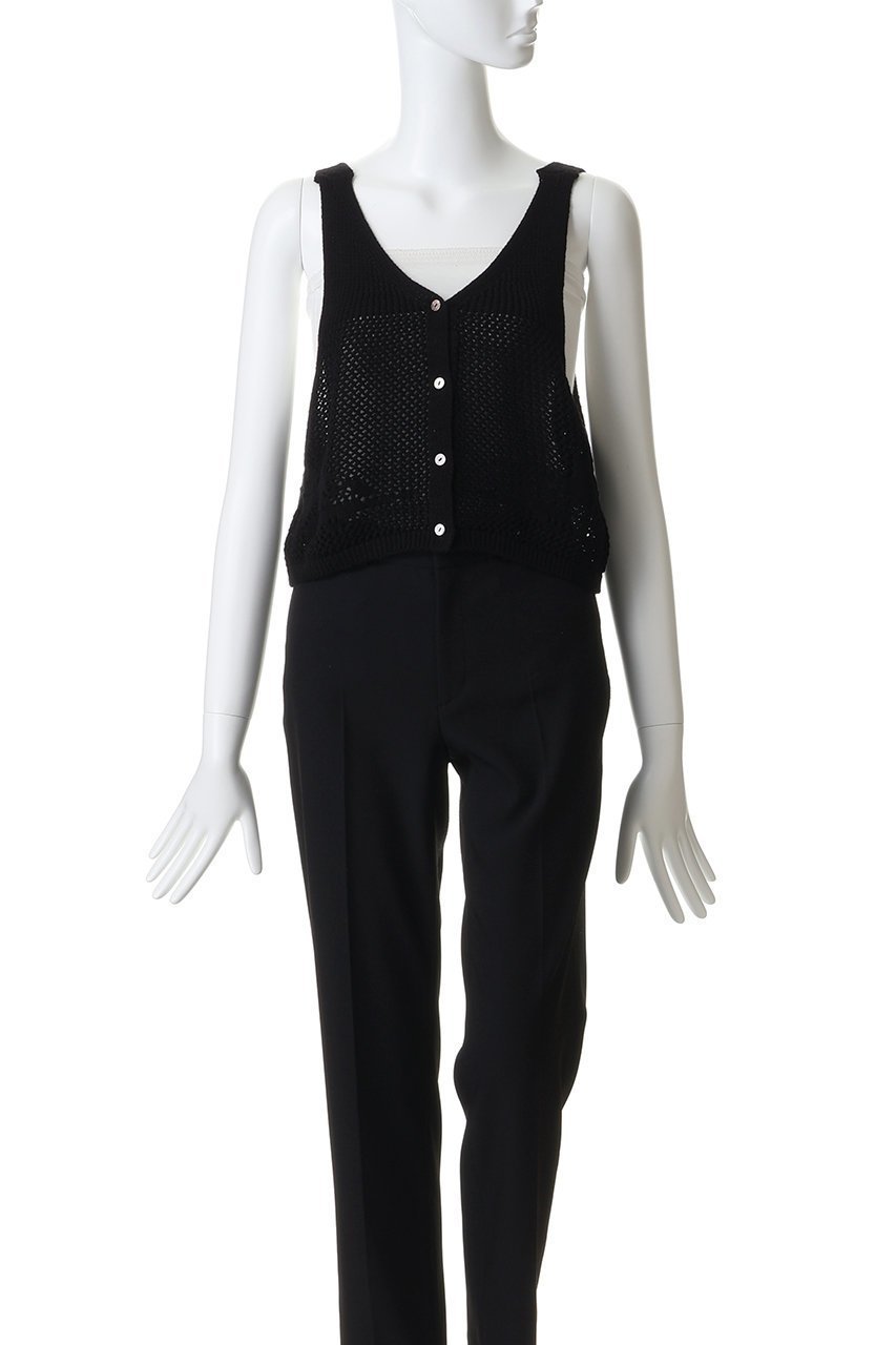 【ミディウミ/MidiUmi】の2way needle work vest ベスト 人気、トレンドファッション・服の通販 founy(ファニー) 　ファッション　Fashion　レディースファッション　Fashion for Women　アウター　Coat / Outerwear Collection　レディースジャケット・軽アウター　Jackets　2026年　2026　カットソー　Cut and Sewn Top　ジャケット　Jacket, Outerwear　トレンド　Trend, Trending Now　フラワー　Flower, Floral　ベスト　Vest, Waistcoat　メッシュ　Mesh, Net Fabric　モチーフ　Motif, Design Theme　夏　Summer　春　Spring　S/S・春夏　SS, Spring/Summer, Warm Season　other-6|ID: prp329100004858133 ipo3291000000035890720