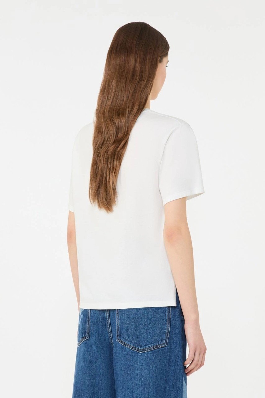 【マックスマーラ/Max Mara】の【Weekend Max Mara】TENUE Tシャツ 人気、トレンドファッション・服の通販 founy(ファニー) 　ファッション　Fashion　レディースファッション　Fashion for Women　トップス・カットソー　Cut & Sew Tops　シャツ・ブラウス・オフィスカジュアル　Elegant Blouses & Button-Ups　ロングTシャツ・Tシャツ　Longline T-Shirts & Tees　カットソー・ベーシックTシャツ　Cut-and-Sewn Tops / Stretch Tees & Basics　2026年　2026　インナー　Innerwear　ショート　Short, Short Length　スリーブ　Sleeve, Long Sleeve / Short Sleeve　バランス　Balance, Style Balance　モダン　Modern, Contemporary　夏　Summer　春　Spring　S/S・春夏　SS, Spring/Summer, Warm Season　other-8|ID: prp329100004858341 ipo3291000000035908217