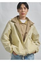 【ウィムガゼット/Whim Gazette】の【GEMINI】フードリバーシブルコート 人気、トレンドファッション・服の通販 founy(ファニー) ファッション Fashion レディースファッション Fashion for Women アウター Coat / Outerwear Collection コート・ロングコート・ピーコート Long Coats, Peacoats & More 2026年 2026 イエロー Yellow ショート Short, Short Length タイプライター Typewriter Fabric, Crisp Cotton タフタ Taffeta, Structured Fabric ハーフ Half, Half-Length ブルゾン Blouson, Bomber Jacket リバーシブル Reversible, Two-Sided 夏 Summer 春 Spring S/S・春夏 SS, Spring/Summer, Warm Season thumbnail カーキ|ID: prp329100004858343 ipo3291000000035908230