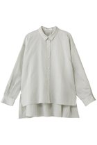 【プレインピープル/PLAIN PEOPLE】のビッグシルエットシャツ 人気、トレンドファッション・服の通販 founy(ファニー) ファッション Fashion レディースファッション Fashion for Women トップス・カットソー Cut & Sew Tops シャツ・ブラウス・オフィスカジュアル Elegant Blouses & Button-Ups スリーブ Sleeve, Long Sleeve / Short Sleeve フォルム Silhouette, Form ロング Long, Long-Length thumbnail セージ|ID: prp329100004858356 ipo3291000000036713377