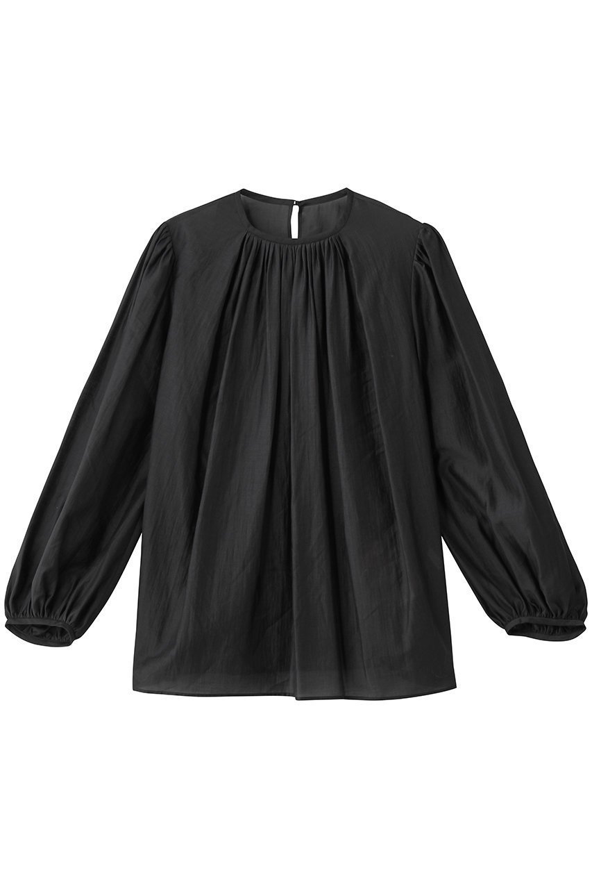 【プレインピープル/PLAIN PEOPLE】のドレープスリーブシャツ インテリア・キッズ・メンズ・レディースファッション・服の通販 founy(ファニー) 　ファッション　Fashion　レディースファッション　Fashion for Women　トップス・カットソー　Cut & Sew Tops　シャツ・ブラウス・オフィスカジュアル　Elegant Blouses & Button-Ups　2026年　2026　エアリー　Airy Texture　オケージョン　Occasion Wear　スリーブ　Sleeve, Long Sleeve / Short Sleeve　ボトム　Bottoms, Lower Wear　ロング　Long, Long-Length　エレガント 上品　Elegant　夏　Summer　春　Spring　S/S・春夏　SS, Spring/Summer, Warm Season　ビジネス 仕事 通勤　Business / Work / Commuting　グレー|ID: prp329100004858357 ipo3291000000035908338