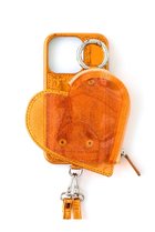 【エジュー/ajew】の【新仕様(カードケース付き)】iPhone16/16Pro ajew PVC heart planet pocket case sunflower|ID: prp329100004858363 ipo3291000000036146500