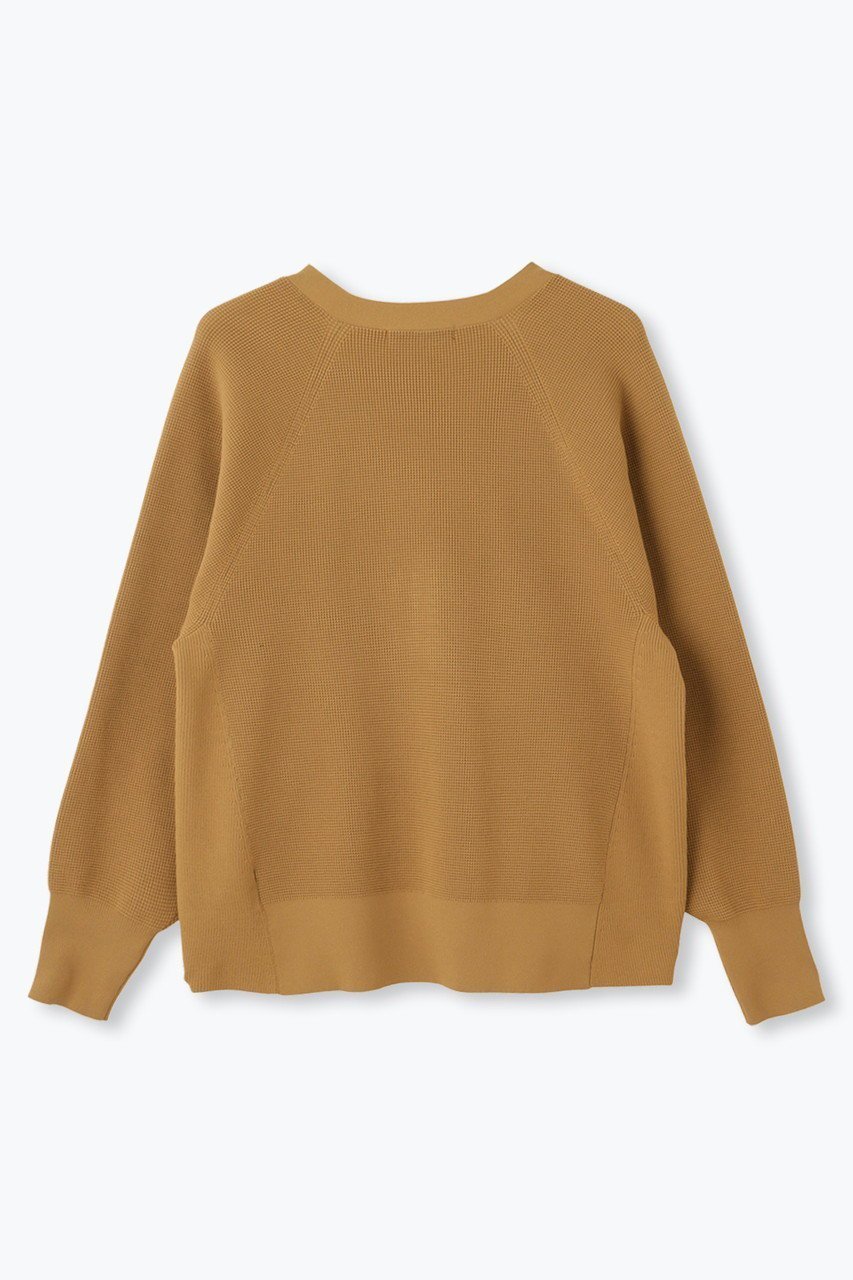 【レリル/lelill】のハイテクAラインワッフルカーディガン 人気、トレンドファッション・服の通販 founy(ファニー) 　ファッション　Fashion　レディースファッション　Fashion for Women　トップス・カットソー　Cut & Sew Tops　ニット　Knit Tops & Sweaters　カーディガン・羽織り　Layered Style Cardigans　カーディガン　Cardigan, Knitwear　ベーシック　Basic, Essential　ワッフル　Waffle, Waffle Knit　新作・新入荷　New Arrivals / New In　春　Spring　other-2|ID: prp329100004858367 ipo3291000000035908427