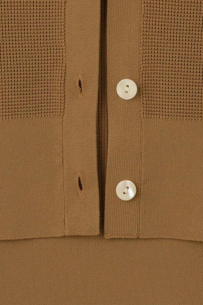 【レリル/lelill】のハイテクAラインワッフルカーディガン 人気、トレンドファッション・服の通販 founy(ファニー) 　ファッション　Fashion　レディースファッション　Fashion for Women　トップス・カットソー　Cut & Sew Tops　ニット　Knit Tops & Sweaters　カーディガン・羽織り　Layered Style Cardigans　カーディガン　Cardigan, Knitwear　ベーシック　Basic, Essential　ワッフル　Waffle, Waffle Knit　新作・新入荷　New Arrivals / New In　春　Spring　other-7|ID: prp329100004858367 ipo3291000000035908432