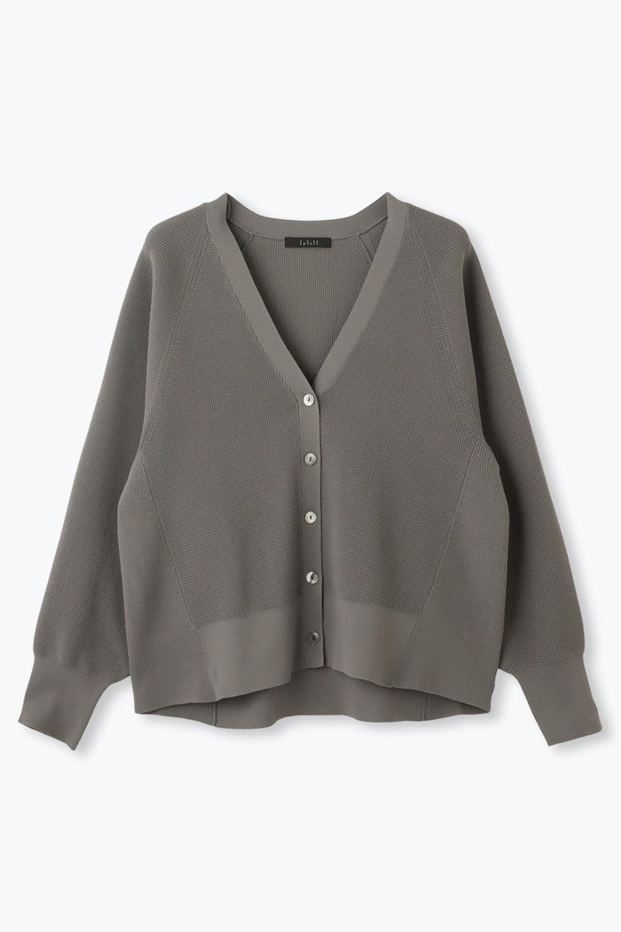 【レリル/lelill】のハイテクAラインワッフルカーディガン インテリア・キッズ・メンズ・レディースファッション・服の通販 founy(ファニー) https://founy.com/ ファッション Fashion レディースファッション Fashion for Women トップス・カットソー Cut & Sew Tops ニット Knit Tops & Sweaters カーディガン・羽織り Layered Style Cardigans カーディガン Cardigan, Knitwear ベーシック Basic, Essential ワッフル Waffle, Waffle Knit 再入荷 Restock / Back in Stock 春 Spring |ID: prp329100004858367 ipo3291000000036146510