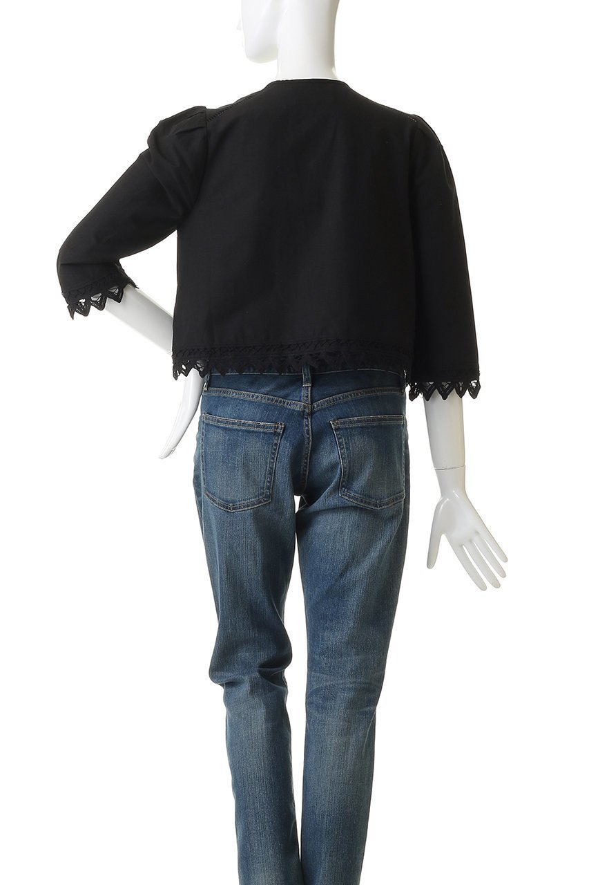 【マリリンムーン/MARILYN MOON】の【SOI-MeME】コードレースブラウスジャケット 人気、トレンドファッション・服の通販 founy(ファニー) 　ファッション　Fashion　レディースファッション　Fashion for Women　アウター　Coat / Outerwear Collection　レディースジャケット・軽アウター　Jackets　2026年　2026　コンパクト　Compact, Small Size　ジャケット　Jacket, Outerwear　ストレッチ　Stretch, Stretchy Fabric　レース　Lace, Lace Fabric　ロング　Long, Long-Length　夏　Summer　春　Spring　S/S・春夏　SS, Spring/Summer, Warm Season　透かし　Cut-Out, Lacework　other-4|ID: prp329100004858370 ipo3291000000035908455