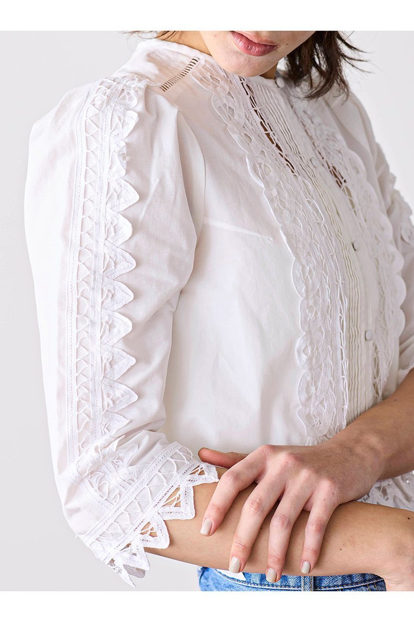 【マリリンムーン/MARILYN MOON】の【SOI-MeME】コードレースブラウスジャケット 人気、トレンドファッション・服の通販 founy(ファニー) 　ファッション　Fashion　レディースファッション　Fashion for Women　アウター　Coat / Outerwear Collection　レディースジャケット・軽アウター　Jackets　2026年　2026　コンパクト　Compact, Small Size　ジャケット　Jacket, Outerwear　ストレッチ　Stretch, Stretchy Fabric　レース　Lace, Lace Fabric　ロング　Long, Long-Length　夏　Summer　春　Spring　S/S・春夏　SS, Spring/Summer, Warm Season　透かし　Cut-Out, Lacework　other-8|ID: prp329100004858370 ipo3291000000035908459