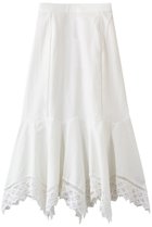 【マリリンムーン/MARILYN MOON】の【SOI-MeME】コードレースハンカチーフヘムスカート 人気、トレンドファッション・服の通販 founy(ファニー) ファッション Fashion レディースファッション Fashion for Women スカート Skirts シンプル Simple, Minimal ペチコート Petticoat, Underskirt レース Lace, Lace Fabric ロング Long, Long-Length thumbnail ホワイト|ID: prp329100004858371 ipo3291000000036713404