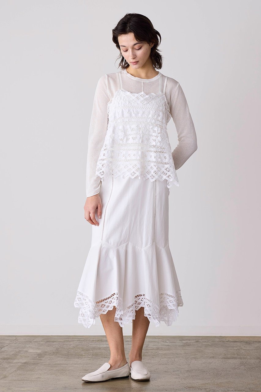 【マリリンムーン/MARILYN MOON】の【SOI-MeME】コードレースハンカチーフヘムスカート 人気、トレンドファッション・服の通販 founy(ファニー) 　ファッション　Fashion　レディースファッション　Fashion for Women　スカート　Skirts　シンプル　Simple, Minimal　ペチコート　Petticoat, Underskirt　レース　Lace, Lace Fabric　ロング　Long, Long-Length　other-7|ID: prp329100004858371 ipo3291000000036713411