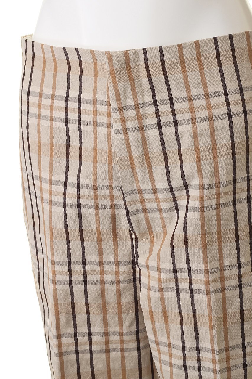 【プレインピープル/PLAIN PEOPLE】のメモリーチェックパンツ 人気、トレンドファッション・服の通販 founy(ファニー) 　ファッション　Fashion　レディースファッション　Fashion for Women　パンツ　Pants & Trousers　ワイド　Wide, Wide Fit　other-5|ID: prp329100004859484 ipo3291000000035945392