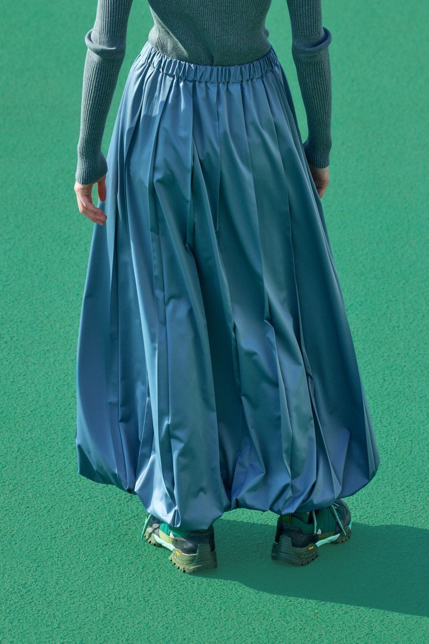 【ナゴンスタンス/nagonstans】の【2/18 12:00販売開始】pleats design balloon skirt 人気、トレンドファッション・服の通販 founy(ファニー) 　ファッション　Fashion　レディースファッション　Fashion for Women　スカート　Skirts　ロングスカート　Long Skirts / Maxi & Midi Skirts　タフタ　Taffeta, Structured Fabric　バルーン　Balloon, Balloon Silhouette　フォルム　Silhouette, Form　プリーツ　Pleats, Pleated　ベーシック　Basic, Essential　リラックス　Relax, Relaxed Fit　ロング　Long, Long-Length　other-5|ID: prp329100004859488 ipo3291000000035945482