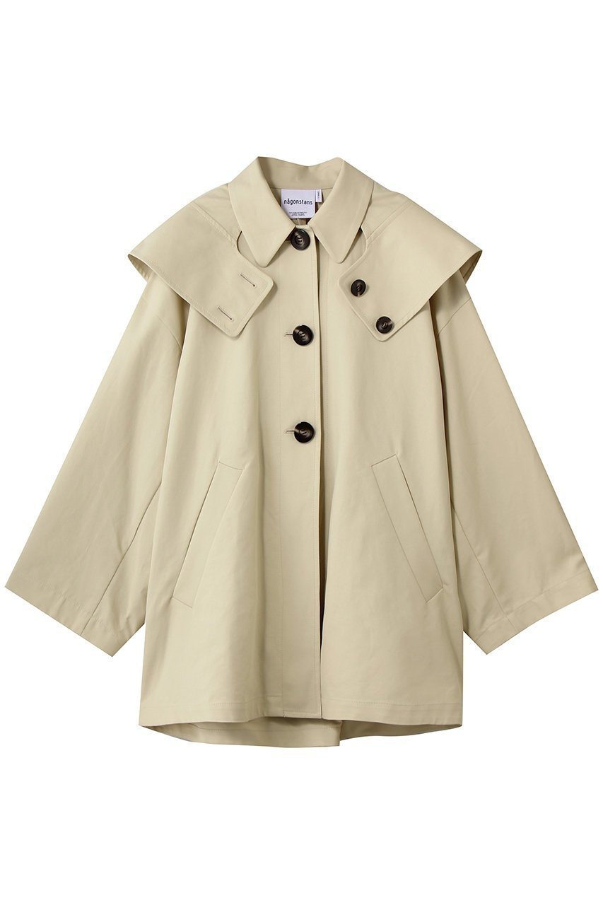 【ナゴンスタンス/nagonstans】のcircle coat インテリア・キッズ・メンズ・レディースファッション・服の通販 founy(ファニー) 　ファッション　Fashion　レディースファッション　Fashion for Women　アウター　Coat / Outerwear Collection　コート・ロングコート・ピーコート　Long Coats, Peacoats & More　サークル　Circle, Round Design　トレンチ　Trench, Trench Coat　ロング　Long, Long-Length　Sand|ID: prp329100004859490 ipo3291000000036519845