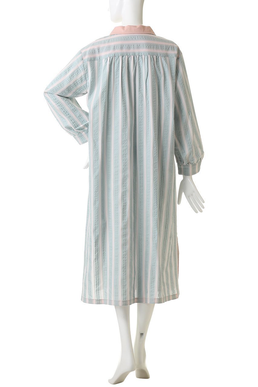 【キッドブルー/KID BLUE】のオーガニックコットンからみ織りナイティ 人気、トレンドファッション・服の通販 founy(ファニー) 　ファッション　Fashion　レディースファッション　Fashion for Women　ワンピース　Dresses　スリーブ　Sleeve, Long Sleeve / Short Sleeve　パジャマ　Pajamas, Sleepwear　リラックス　Relax, Relaxed Fit　ロング　Long, Long-Length　夏　Summer　新作・新入荷　New Arrivals / New In　旅行　Travel　春　Spring　S/S・春夏　SS, Spring/Summer, Warm Season　other-4|ID: prp329100004859495 ipo3291000000035952218