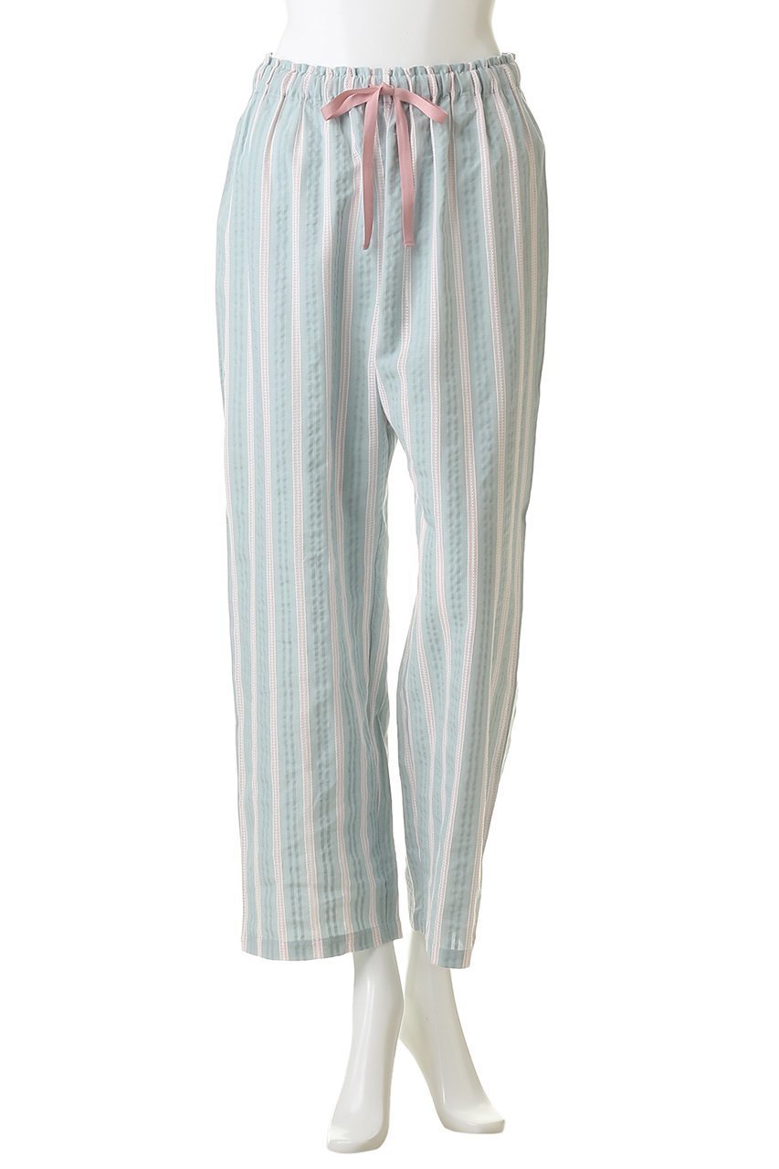 【キッドブルー/KID BLUE】のオーガニックコットンからみ織りパジャマ 人気、トレンドファッション・服の通販 founy(ファニー) ファッション Fashion レディースファッション Fashion for Women トップス・カットソー Cut & Sew Tops ストライプ Stripe, Striped Pattern スリーブ Sleeve, Long Sleeve / Short Sleeve パジャマ Pajamas, Sleepwear ロング Long, Long-Length 夏 Summer 新作・新入荷 New Arrivals / New In 春 Spring S/S・春夏 SS, Spring/Summer, Warm Season other-6|ID: prp329100004859496 ipo3291000000035952227