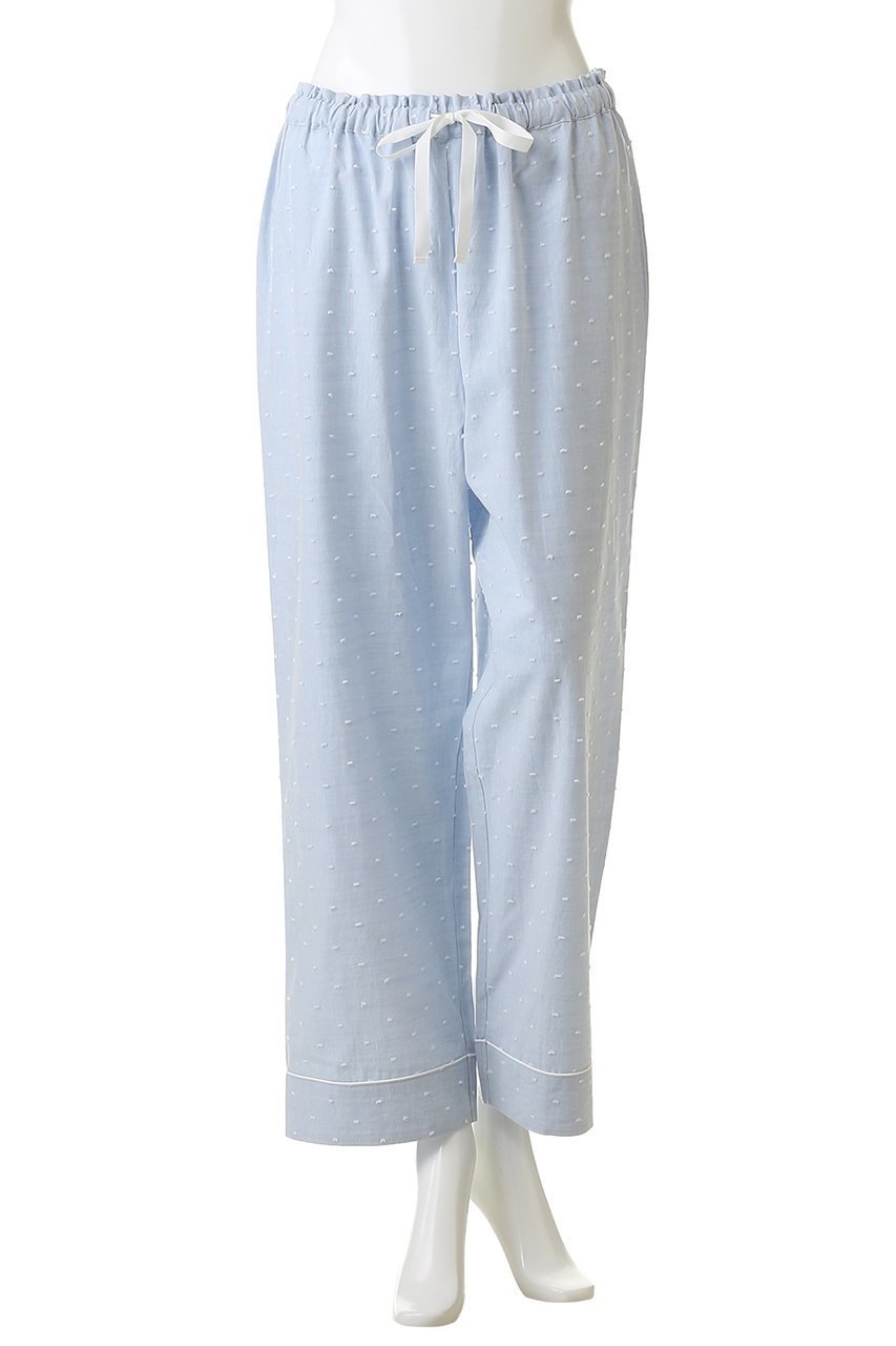 【キッドブルー/KID BLUE】の26ドビードットシャンブレーパジャマ 人気、トレンドファッション・服の通販 founy(ファニー) ファッション Fashion レディースファッション Fashion for Women トップス・カットソー Cut & Sew Tops シャンブレー Chambray, Denim-Like Fabric スリーブ Sleeve, Long Sleeve / Short Sleeve パジャマ Pajamas, Sleepwear ロング Long, Long-Length 定番 Standard, Basic Item 新作・新入荷 New Arrivals / New In other-6|ID: prp329100004859506 ipo3291000000035952301