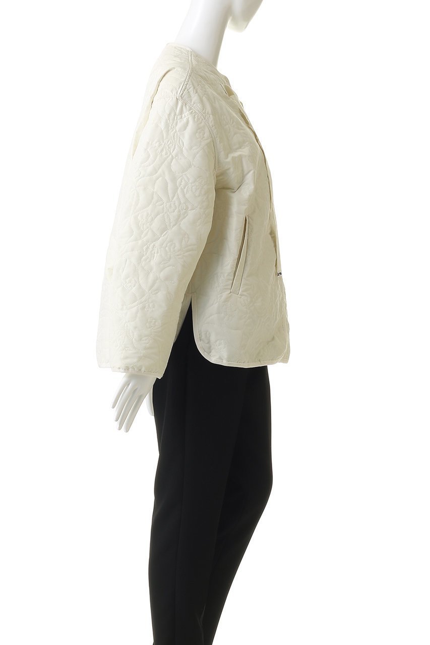 【ヘルノ/HERNO】のステッチノーカラーブルゾン 人気、トレンドファッション・服の通販 founy(ファニー) 　ファッション　Fashion　レディースファッション　Fashion for Women　アウター　Coat / Outerwear Collection　レディースジャケット・軽アウター　Jackets　ブルゾンジャケット・スポーティアウター　Blouson Jackets　2026年　2026　エレガント 上品　Elegant　キルティング　Quilted, Quilting　ジャケット　Jacket, Outerwear　フォルム　Silhouette, Form　ブルゾン　Blouson, Bomber Jacket　夏　Summer　春　Spring　S/S・春夏　SS, Spring/Summer, Warm Season　軽量　Lightweight, Ultra Light　防寒　Cold Protection, Winter-Ready　other-3|ID: prp329100004859514 ipo3291000000035952383