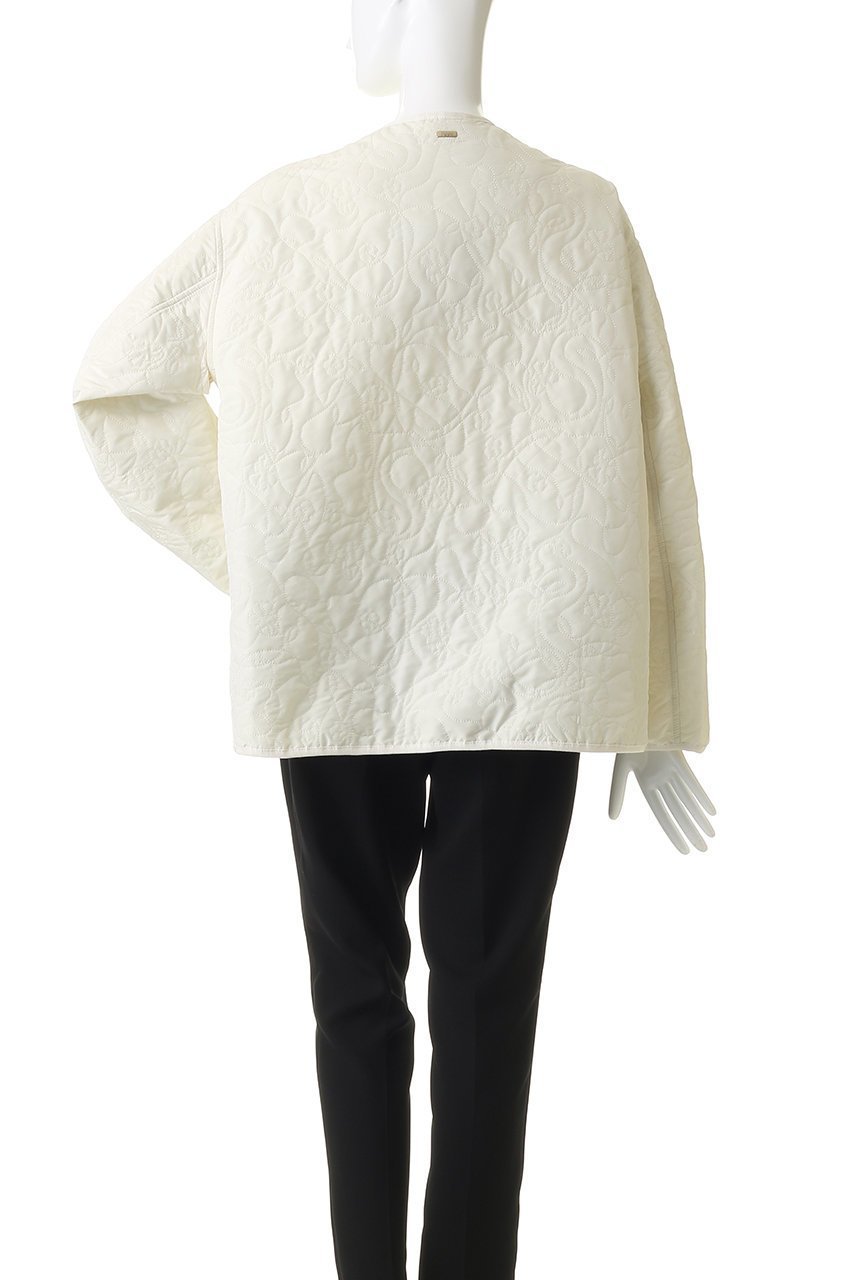 【ヘルノ/HERNO】のステッチノーカラーブルゾン 人気、トレンドファッション・服の通販 founy(ファニー) 　ファッション　Fashion　レディースファッション　Fashion for Women　アウター　Coat / Outerwear Collection　レディースジャケット・軽アウター　Jackets　ブルゾンジャケット・スポーティアウター　Blouson Jackets　2026年　2026　エレガント 上品　Elegant　キルティング　Quilted, Quilting　ジャケット　Jacket, Outerwear　フォルム　Silhouette, Form　ブルゾン　Blouson, Bomber Jacket　夏　Summer　春　Spring　S/S・春夏　SS, Spring/Summer, Warm Season　軽量　Lightweight, Ultra Light　防寒　Cold Protection, Winter-Ready　other-4|ID: prp329100004859514 ipo3291000000035952384