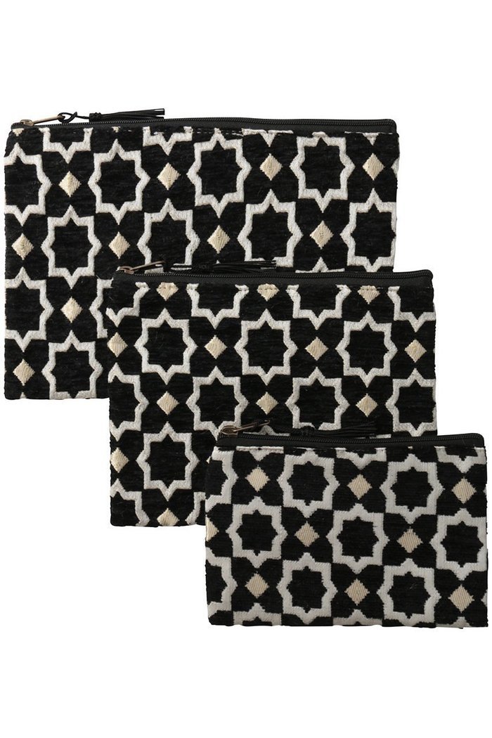 【その他のブランド/Other】のジオメトリック ジャカード ポーチ 3点セット インテリア・キッズ・メンズ・レディースファッション・服の通販 founy(ファニー) https://founy.com/ ファッション Fashion レディースファッション Fashion for Women ポーチ&ミニバッグ Pouches & Mini Bags 2026年 2026 ジャカード／ジャガード Jacquard, Woven Pattern ポーチ Pouch, Small Case モダン Modern, Contemporary 夏 Summer 春 Spring S/S・春夏 SS, Spring/Summer, Warm Season |ID: prp329100004859518 ipo3291000000035952419