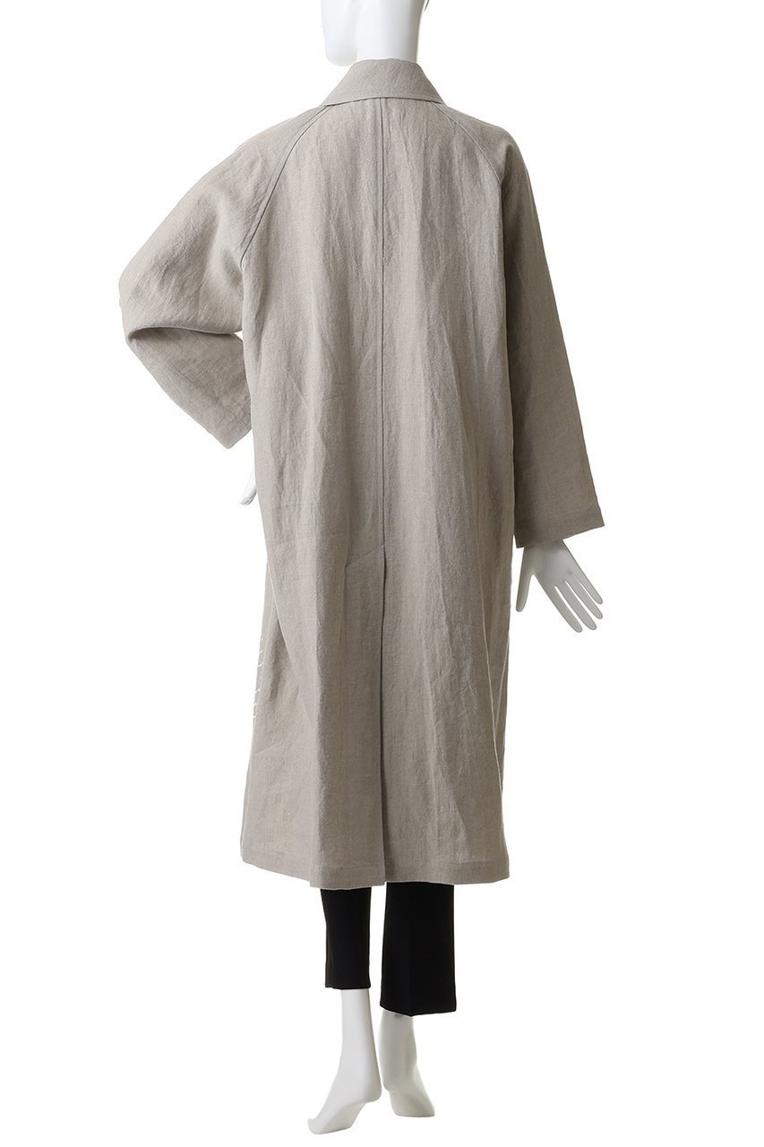 【プレインピープル/PLAIN PEOPLE】のビッグロゴリネンコート 人気、トレンドファッション・服の通販 founy(ファニー) ファッション Fashion レディースファッション Fashion for Women アウター Coat / Outerwear Collection コート・ロングコート・ピーコート Long Coats, Peacoats & More 2026年 2026 おすすめ Recommended / Our Picks スリーブ Sleeve, Long Sleeve / Short Sleeve プリント Print, Printed Pattern リネン Linen, Linen Fabric ロング Long, Long-Length 夏 Summer 春 Spring S/S・春夏 SS, Spring/Summer, Warm Season other-4|ID: prp329100004859534 ipo3291000000035952539