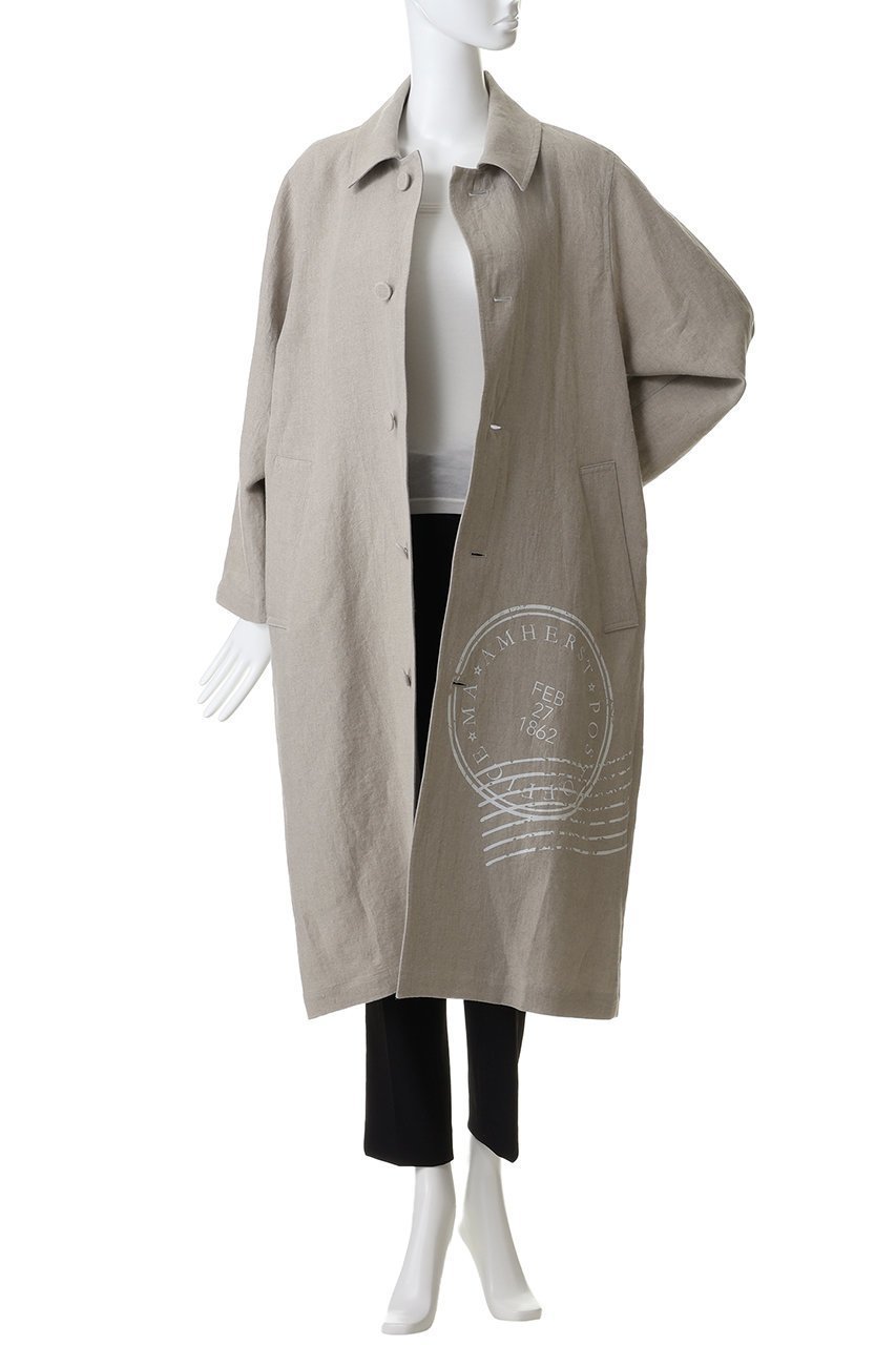 【プレインピープル/PLAIN PEOPLE】のビッグロゴリネンコート 人気、トレンドファッション・服の通販 founy(ファニー) ファッション Fashion レディースファッション Fashion for Women アウター Coat / Outerwear Collection コート・ロングコート・ピーコート Long Coats, Peacoats & More 2026年 2026 おすすめ Recommended / Our Picks スリーブ Sleeve, Long Sleeve / Short Sleeve プリント Print, Printed Pattern リネン Linen, Linen Fabric ロング Long, Long-Length 夏 Summer 春 Spring S/S・春夏 SS, Spring/Summer, Warm Season other-7|ID: prp329100004859534 ipo3291000000035952542