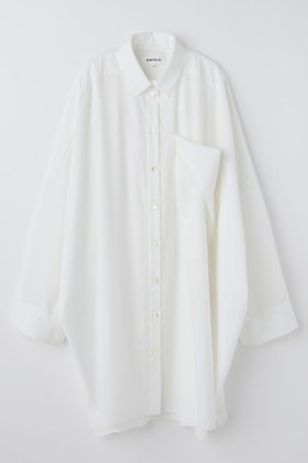 【エンフォルド/ENFOLD】 SUPER-WIDE BOX SHIRT人気、トレンドファッション・服の通販 founy(ファニー) ファッション Fashion レディースファッション Fashion for Women トップス・カットソー Cut & Sew Tops シャツ・ブラウス・オフィスカジュアル Elegant Blouses & Button-Ups おすすめ Recommended / Our Picks シンプル Simple, Minimal スリーブ Sleeve, Long Sleeve / Short Sleeve ブロード Broadcloth, Fine Cotton ポケット Pocket, Pocket Detail ロング Long, Long-Length ワイド Wide, Wide Fit 再入荷 Restock / Back in Stock 羽織 Haori, Light Jacket |ID:prp329100004859540