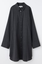 【エンフォルド/ENFOLD】のSHAPE LONG-SHIRT チャコールグレー|ID: prp329100004859542 ipo3291000000036210016