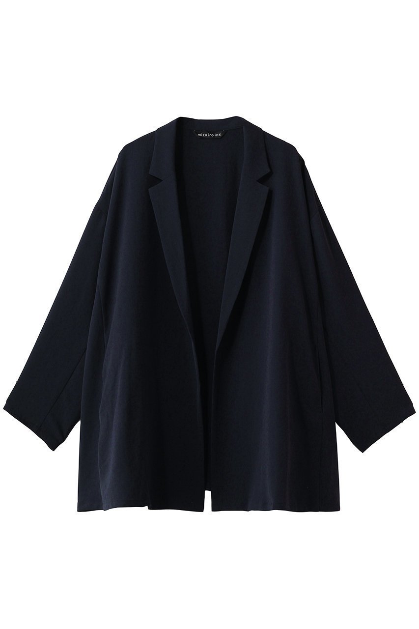【ミズイロ インド/mizuiro ind】のtailored shirt JK ジャケット インテリア・キッズ・メンズ・レディースファッション・服の通販 founy(ファニー) 　ファッション　Fashion　レディースファッション　Fashion for Women　アウター　Coat / Outerwear Collection　レディースジャケット・軽アウター　Jackets　2026年　2026　シンプル　Simple, Minimal　ジャケット　Jacket, Outerwear　フレア　Flare, Flared　夏　Summer　春　Spring　S/S・春夏　SS, Spring/Summer, Warm Season　navy|ID: prp329100004859556 ipo3291000000035952704
